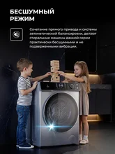 Стиральная машина с инвертором и паром LEX LWM07012GRIDD drive — фотография 5