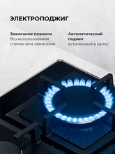 Варочная панель газовая LEX GVG 644A BBL — фотография 4