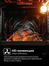 Духовой шкаф встраиваемый LEX EDP 4590 BL — фотография 5