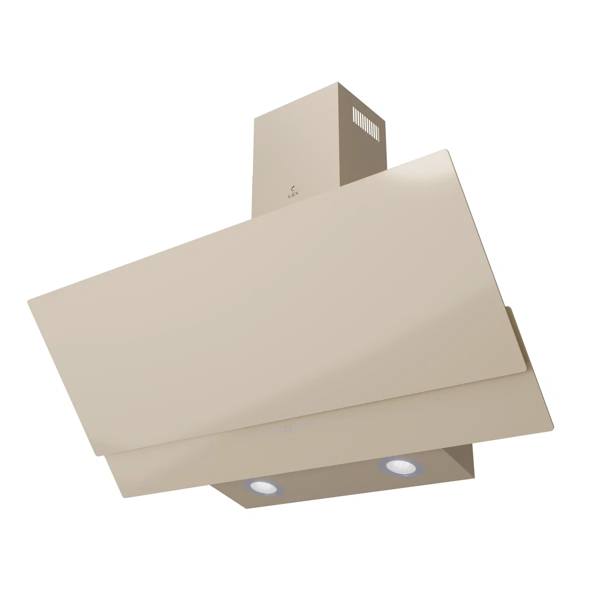 Вытяжка кухонная наклонная LEX ARIA 900 IVORY — фотография 1