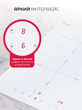 Варочная панель индукционная LEX EVI 320A WH — фотография 5
