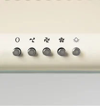 Вытяжка кухонная плоская LEX Simple 600 Ivory Light (Белый Антик) — фотография 4