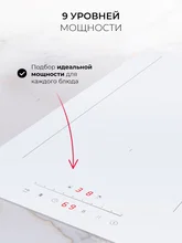 Варочная панель индукционная LEX EVI 321A WH — фотография 4
