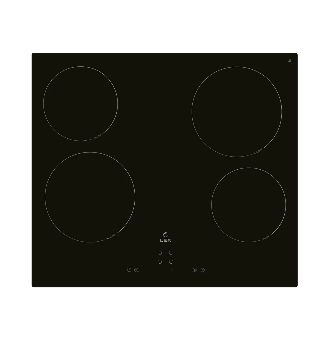Варочная панель электрическая LEX EVH 640A BL — фотография 1