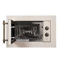 Микроволновая печь встраиваемая LEX BIMO 20.01 C IV Light (Белый Антик) — фотография 2