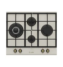 Варочная панель газовая LEX GVG 6043 C IV Light Белый антик — фотография 4