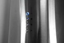 Вытяжка кухонная островная LEX Tubo Isola 350 Inox — фотография 3