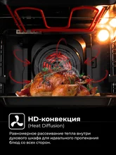 Духовой шкаф встраиваемый LEX EDP 093 IV — фотография 5