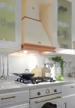 Духовой шкаф встраиваемый LEX EDM 070 Ivory Light Белый антик — фотография 2