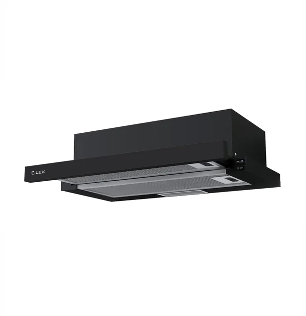 Вытяжка кухонная встраиваемая LEX HIDE 500 BLACK