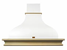 Вытяжка кухонная рустика LEX TORINO 900 White — фотография 3
