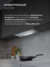 Вытяжка кухонная встраиваемая LEX HYPER 900 GS Inverter GR — фотография 2
