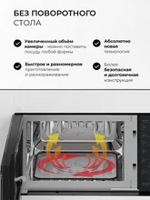 Микроволновая печь встраиваемая LEX BIMO 20.07 WH — фотография 2