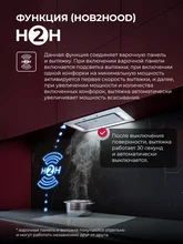 Варочная панель индукционная с инвертором и беспроводной связью с вытяжкой LEX EVI 641B I WH — фотография 2