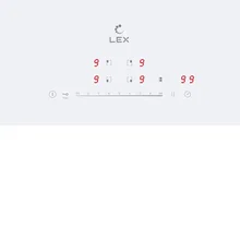 Варочная панель индукционная LEX EVI 641B WH — фотография 2
