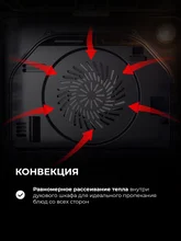 Духовой шкаф встраиваемый с режимом пара LEX EDP 080 GR Steam — фотография 4