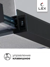 Вытяжка кухонная встраиваемая LEX HONVER G 500 BLACK — фотография 4