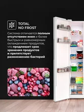 Холодильник двухкамерный отдельностоящий с инвертором LEX LSB530WID — фотография 5