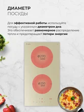 Варочная панель индукционная LEX EVI 320A IV — фотография 1