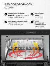 Микроволновая печь встраиваемая LEX BIMO 25.03 BL — фотография 2