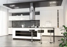 Вытяжка кухонная островная LEX Tubo Isola 350 Inox — фотография 5
