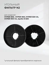 Вытяжка кухонная встраиваемая LEX HYPER 600 GS WH — фотография 3