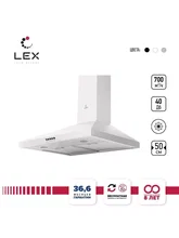 Вытяжка кухонная купольная LEX BRIZ 500 White — фотография 1