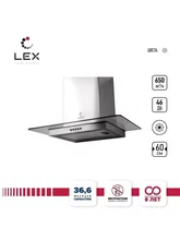 Вытяжка кухонная декоративная LEX Apollo N 600 Inox — фотография 1