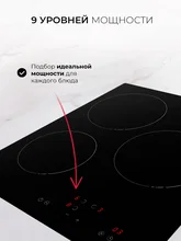 Варочная панель электрическая LEX EVH 430A BL — фотография 5