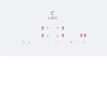 Варочная панель индукционная LEX EVI 640A WH — фотография 2